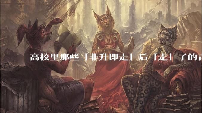 高校里那些「非升即走」后「走」了的青年教师都怎么样了？